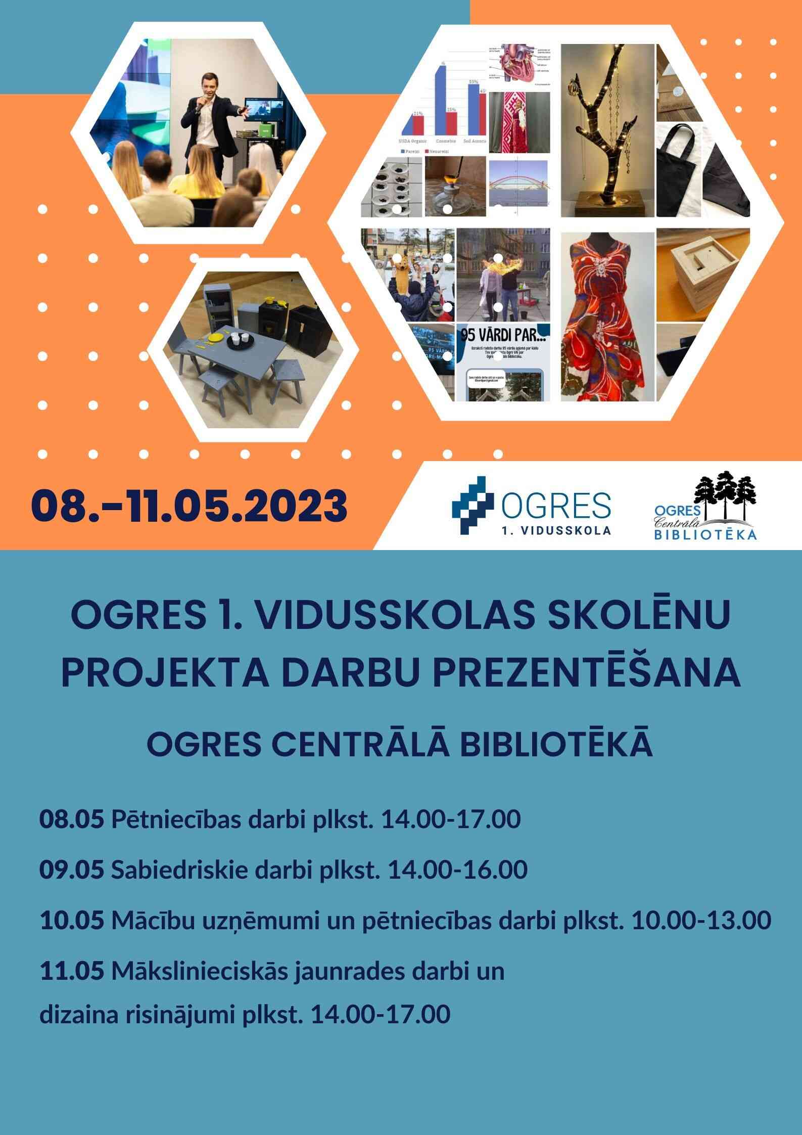 Baneris - Projekta darbu prezentēšana