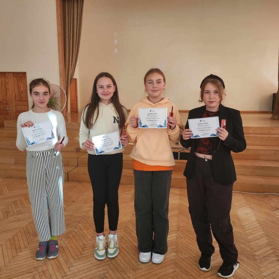 2.vietas ieguvēji 5. klases