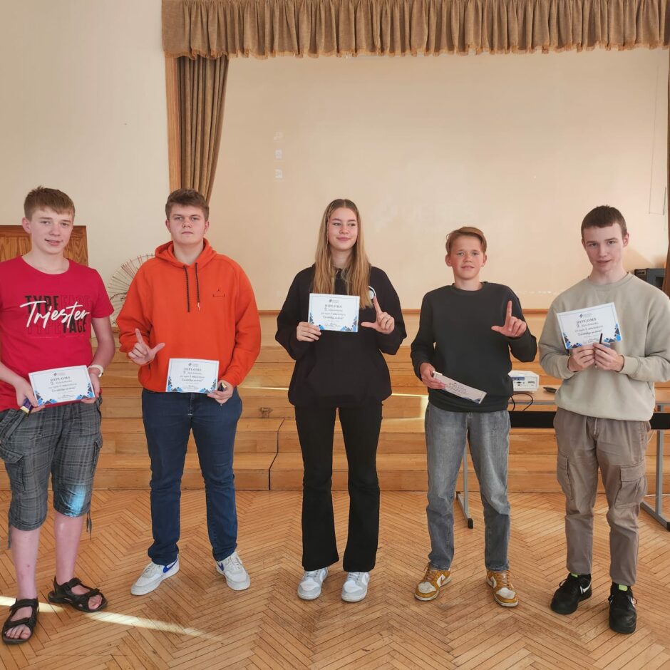 3. vietas ieguvēji 9.klases