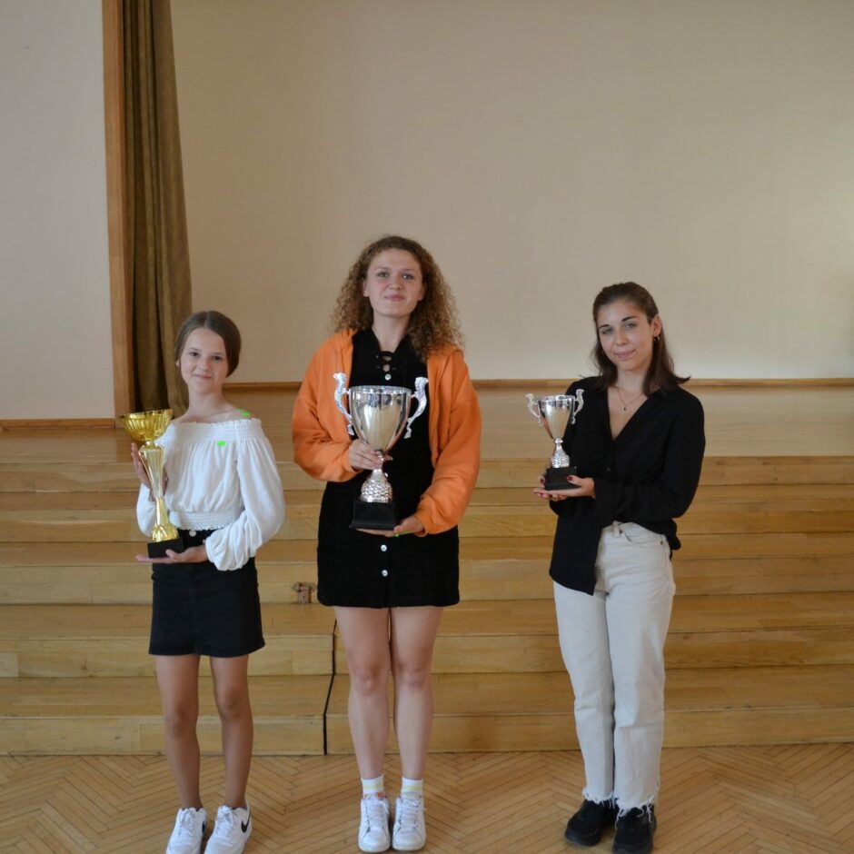 Pirmo trīs vietu ieguvēji