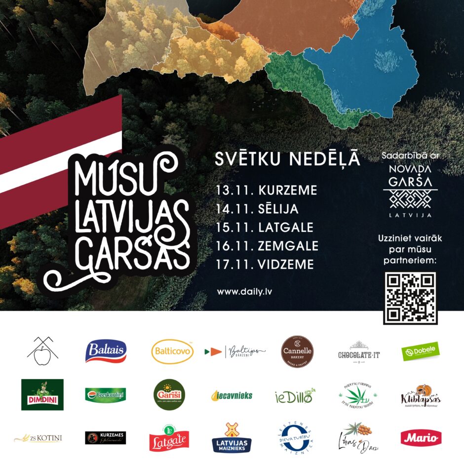 Baneris Mūsu Latvijas garšas