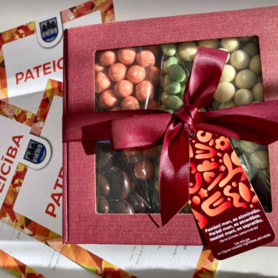 Konkursā iegūtā pateicības un dāvanas (Konkurss Bio-Ķīmiski aktīvi).