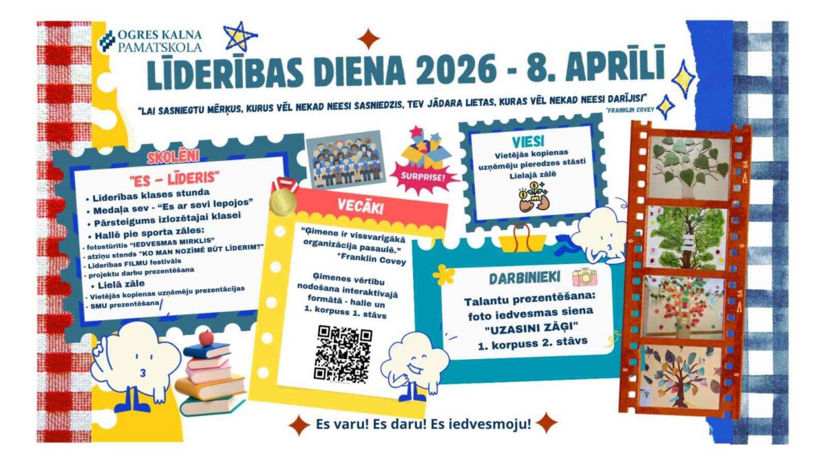 Līderības dienas afiša
